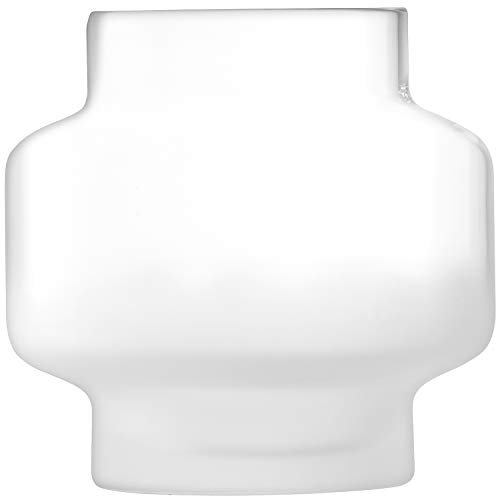 LSA International Mist Vase H19cm Part Frost- 1 Unit - Mouthblown & Handmade Glass - MC09