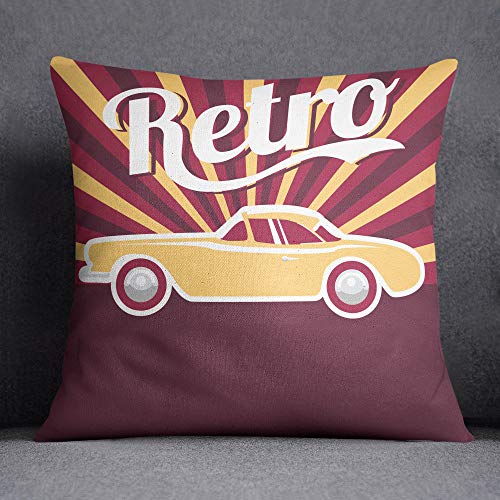 Questo Casa Decorative Cushion Cover, Cushion Cover, Home Decoration, for Sofa, Coffee, Size: 45 x 45 cm – Designed and Made in Türkiye