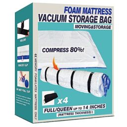 Mattress Protector Waterproof Soft Breathable Mattress Protector for Queen Size Mattress 6-18 Inch