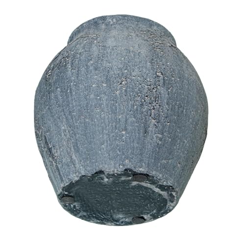 Alexandra House Living Ceramic Grey Vase 14 x 9 x 29 cm