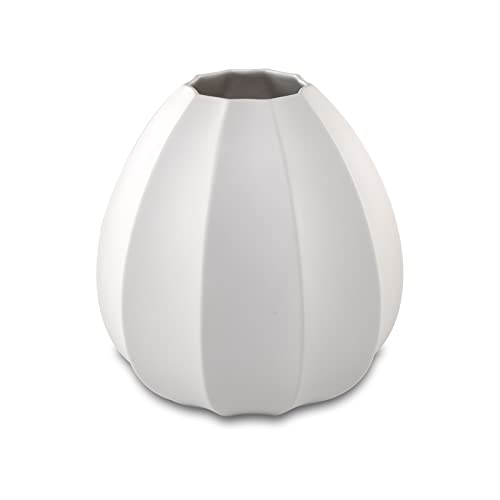 Goebel White Porcelain Vase 16 x 14.5 cm