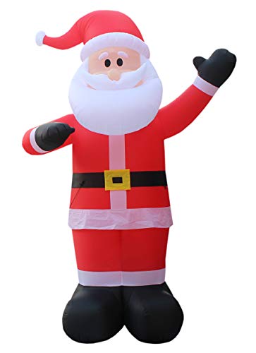 14 Foot Tall Huge Christmas Inflatable Santa Claus Outdoor Indoor Decoration