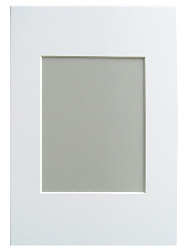 walther design PassepArtouts Polar White for frame size: 30 x 40 cm, Picture size: 21 x 29,7 cm (DIN A4) PassepArtouts PA042S