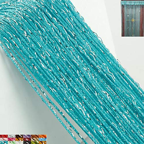 Home Decor Sequin Curtain for Doorway,Door String Curtains, 39x79 inch Hanging,Closet Bedroom Blind Living Room Divider,Window Wall Panel Fringe Backdrops Sheer no Beads Beaded Decorative Crystal