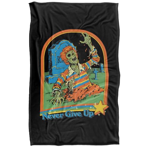 Steven Rhodes Never Give Up Silky Touch Super Soft Throw Blanket 91 X 147 Cm