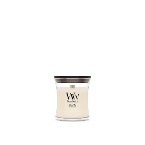 WoodWick Scented Candle- Mini Hourglass Candle - White Honey - Perfect Gifts for Women