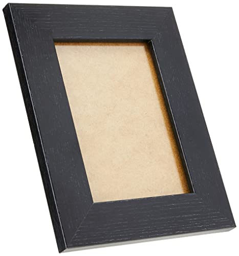 Frame Company Watson Range Black 7x5 inch Picture Photo Frame *Choice of Sizes* Fitted with Real Glass