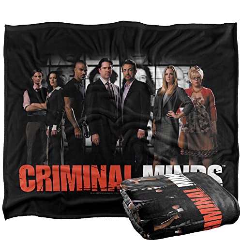 Criminal Minds The Brain Trust Silky Touch Super Soft Throw Blanket 152 X 127 Cm