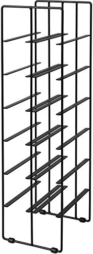 blomus - Wine Rack - PILARE - Black - Powder-Coated Steel - Wine Rack - Holds up to 12 Bottles - Size L