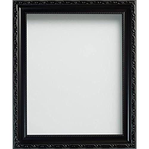 Frame Company Brompton Range 12 x 10 Inches Picture Photo Frame - Black