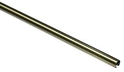Gardinia Curtain Pole with Inner Rail I Diameter 16 mm Antique Brass 160 cm