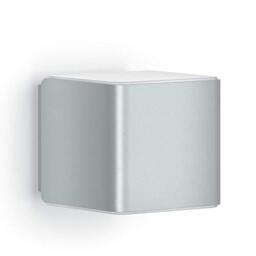 Steinel Wall Light L 840 SC Silver, LED Outdoor Light, 160° Motion Detector, Networkable, can be Operated via App, 9.5 W