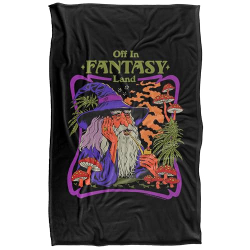 Steven Rhodes Fantasy Land Silky Touch Super Soft Throw Blanket 91 X 147 Cm