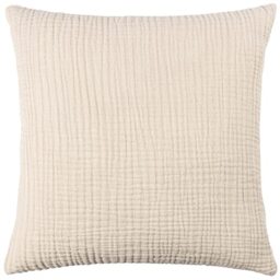 Yard Lark Polyester Filled Cushion (Natural, 45 x 45 cm)