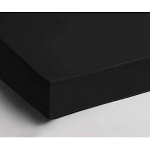 Daydream Fitted Sheet Non Iron Black, Cotton, 90 x 200 cm
