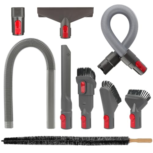 RTop Dryer Vent Cleaner Kit and Attachment Brush Bundle for Dyson Gen 5 V15 V12 V11 V10 V7 V8 Absolute Detect Cyclone Fluffy Mattress Outsize Vacuum Cleaner Accessories Kit Replacement Tools