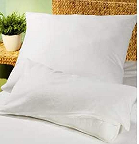 Papillon Fitted Sheet Molton 100% Cotton, White, 90 x 210 cm