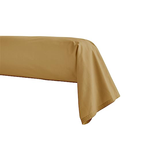ESSIX Premiere Sahara Cotton Percale Bolster Pillow Cover 43 x 230 cm