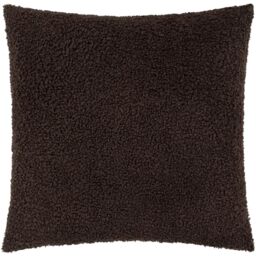 Yard Cabu Polyester Filled Cushion (Chocolate, 45 x 45 cm)