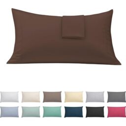 ECOMMERC3 Bed Pillow Cover 105 cotton-polyester - Brown