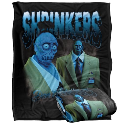 BEETLEJUICE 2 (2024) Blanket, 152 x 127 cm Shrinkers Homage Silky Touch Super Soft Throw Blanket