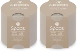 Spaas Glow Scented Candle 35h - Mindful Morning (Pack of 2)