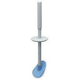 Tiger Swoop® Toilet brush flexible, Light grey, 86x86x400mm