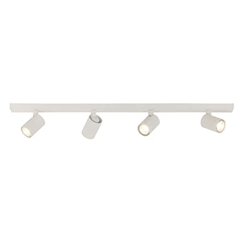 Astro Ascoli Four Bar Indoor Spotlight (Textured White), GU10 Lamp, Designed in Britain - 1286131-3 Years Guarantee