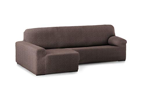 Eysa 3D chaise longue super bielastic sofa cover, long arm, left front view, colour 7
