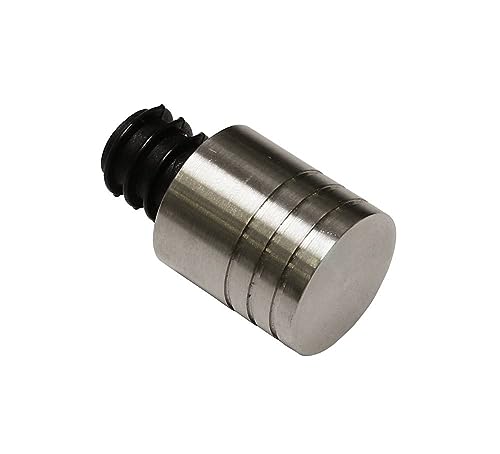 Gardinia Curtain Rod Finials, Stainless Steel Finish, Ø 12 mm, 11330