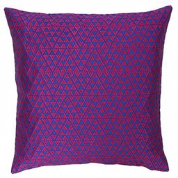 Paoletti Louvre Polyester Cushion, Red, 45 x 45cm