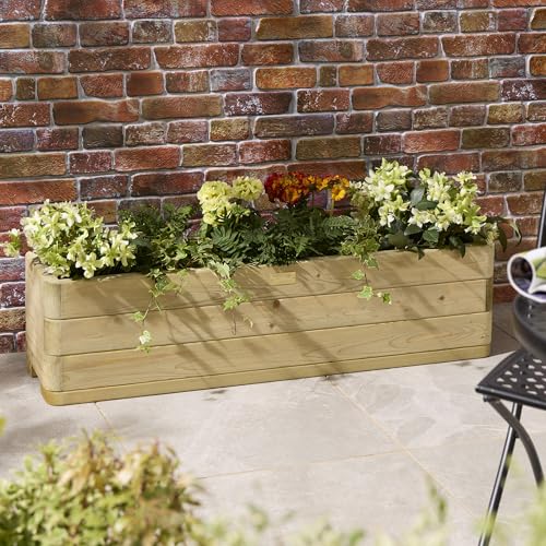 Rowlinson Marberry Trough Planter 1.2m