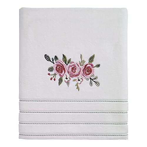 "Avanti Linens - Bath Towel, Soft & Absorbent Cotton Towel (Spring Garden Collection) 52.00"" x 27.00"""