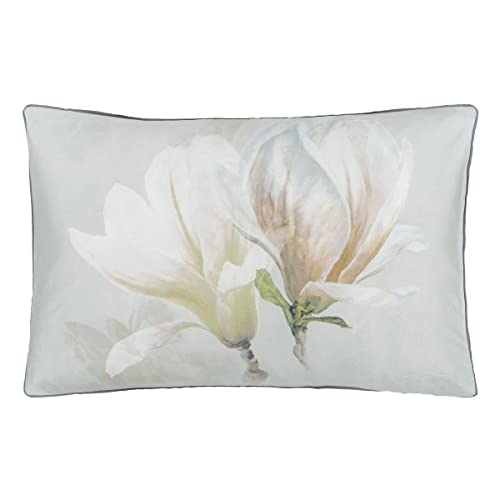 Printed Cotton Satin Pillowcase, Yulan Magnolia, 50 x 75 cm, Designers Guild