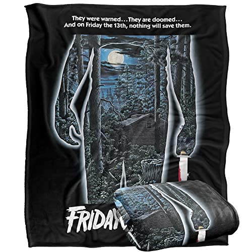 FRIDAY THE 13TH Blanket, 152 x 127 cm, Poster, Silky Touch Super Soft Throw Blanket