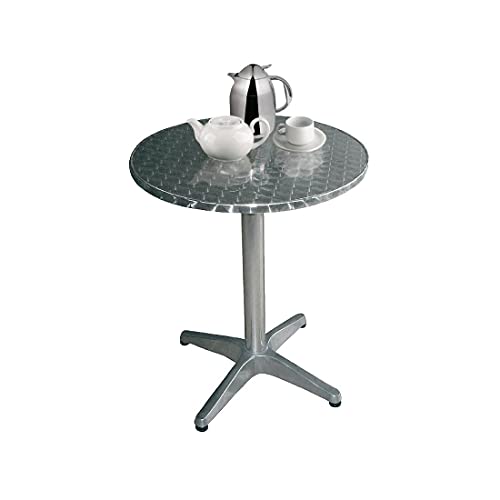 Bolero Round Bistro Table Grey 720X800mm Restaurant Bar CafпїЅ Commercial Dining