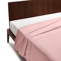 Guzzini Classic - Double Bed Sheets Cotton 240 x 280 cm, 100% OekoTex Certified Percale Fresh and Breathable, Double Flat Sheet for Soft and Durable Bedding