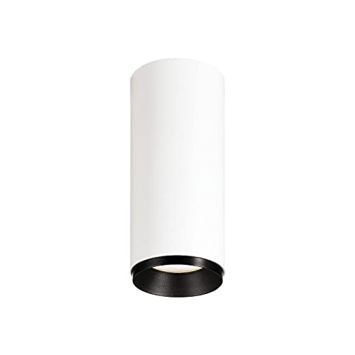 SLV Ceiling-Mounted Light NUMINOS® CL Phase S/LED spot, floodlight, Ceiling Light, Surface-Mounted Light, Indoor Lighting / 4000K 10.42W 1100lm White dimmable 36 Degrees