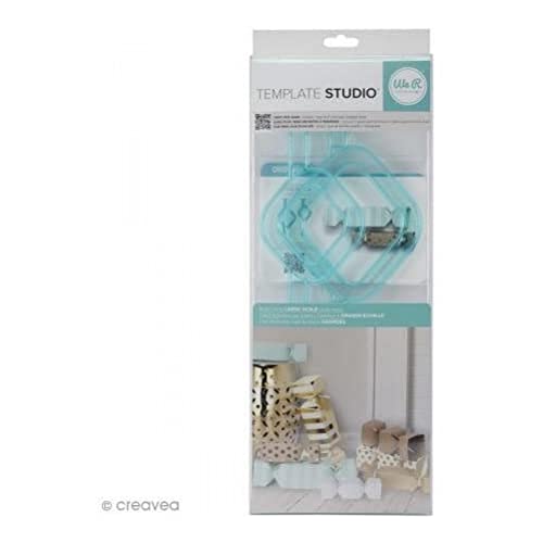 RAYHER HOBBY 59861000 Template Stencil Studio in We R/Candy Box, 4.5 x 1.65 x 0.26 cm transparent