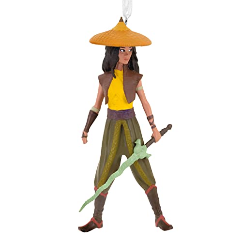 Hallmark Disney Raya and The Last Dragon Raya Christmas Ornament, 2.06 x 3.73 x 1.4 inches,