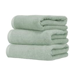 Ruggeri, Set 3 Piece Hand Towel Set, 50x100 cm, Soft Cotton, Sage