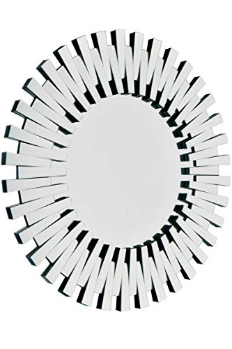 Silver Ornate Full Length Bevelled Dress Mirror