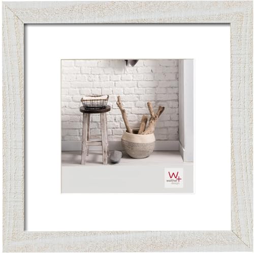 walther design Picture Frame Polar White 30 x 30 cm Home Wooden Frame HO330V