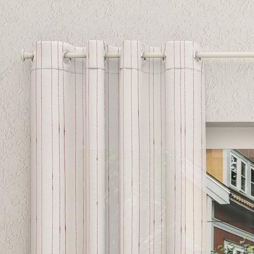 Soleil d'ocre, Charlie Eyelet Curtains 135 x 250 cm