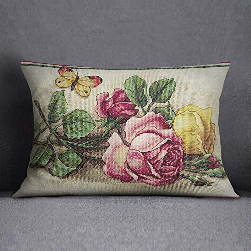 Bonamaison Decorative Cushion Cover, Throw Pillow Case, Size: 35X50 Cm - Designed and Manufactured in Turkey