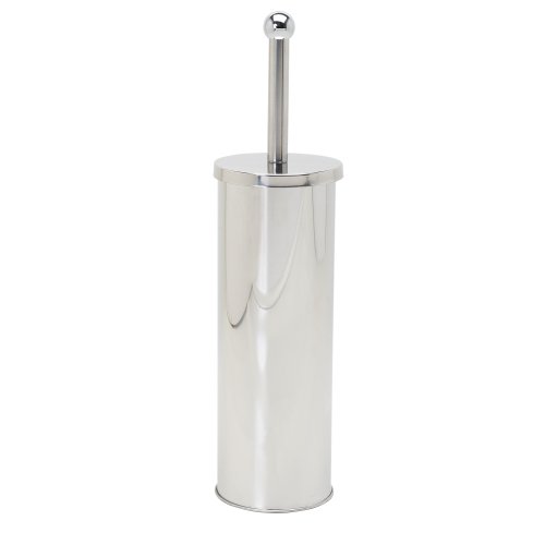 Zenna Home Toilet Bowl Brush Holder, Stainless Steel