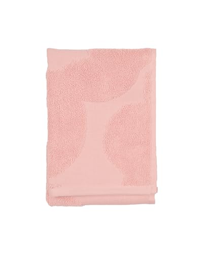 Marimekko Unikko Terry Cotton Guest Towel (Pink) – Floral Patterned Guest Towels – 20 in x 12 in