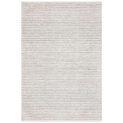 Safavieh Natural Fiber Rug for Living Room, Dining Room, Bedroom - Natural Fiber Collection, Short Pile, in Ivory, 65 x 305 cm