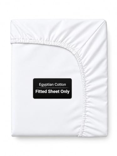 1000 Thread Count White Full Fitted Sheet Only 16??? Deep Pocket Full Fitted Sheet Only