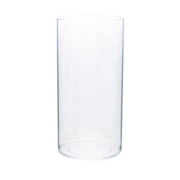 "Royal Imports Flower Vase Acrylic Cylinder - Decorative Centerpiece for Home or Wedding - Non Breakable Plastic, 5""X10"" Tall Round - Clear"